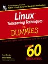 Cover image for LinuxTimesaving TechniquesFor Dummies